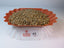 raw coffee grains on display